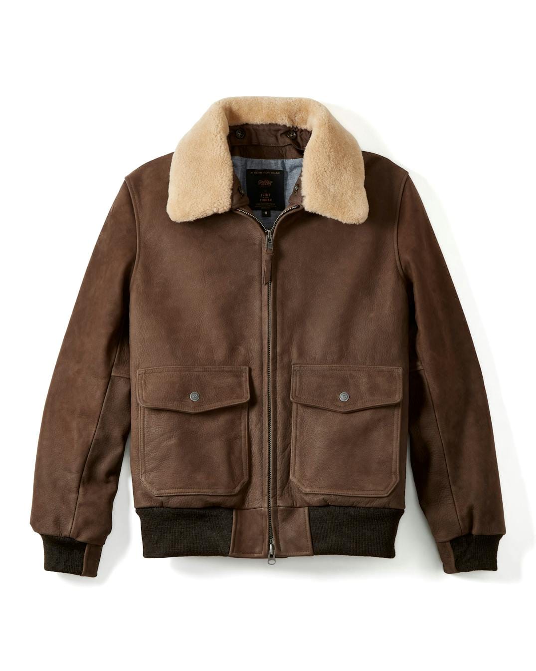Lightweight Leather Flight Jacket