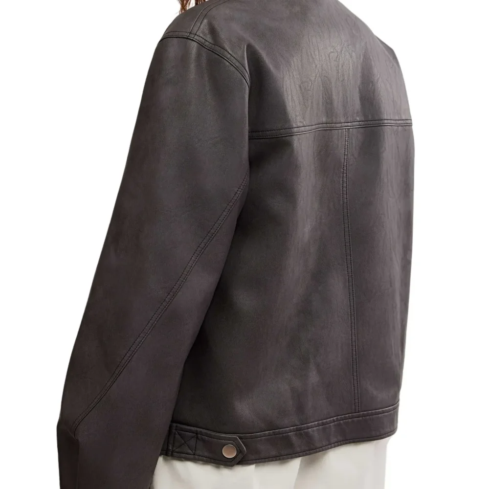 blair faux leather jacket back