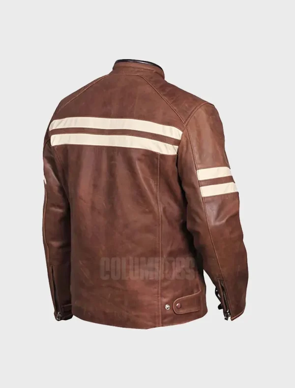 Joe Rocket Classic 92 Leather Motorcycle Jacket - Back Side