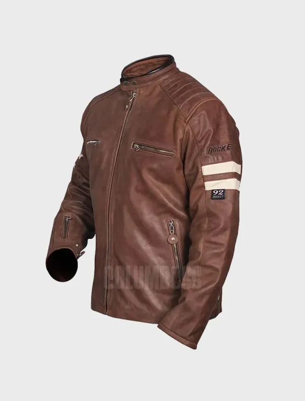 Joe Rocket Classic 92 Leather Motorcycle Jacket - Side
