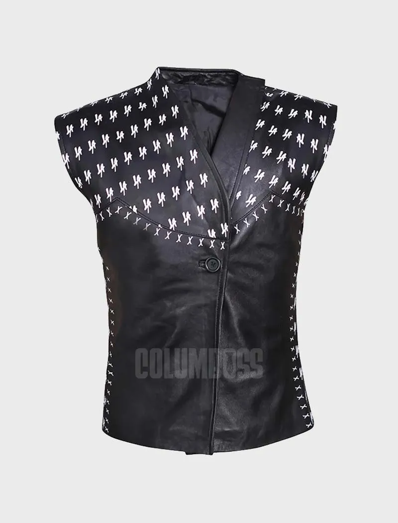 Authentic WWE Smackdown Leather Vest – Limited Edition