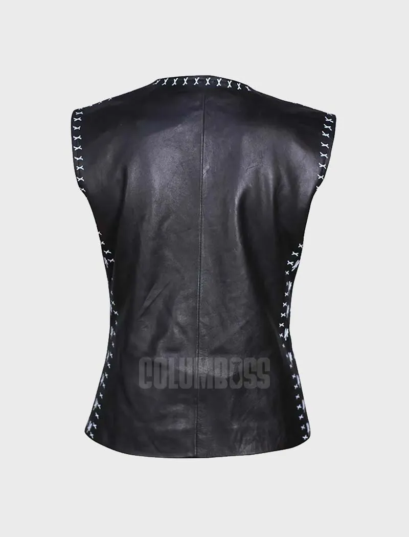 WWE LA Knight Leather Vest – Buy Now