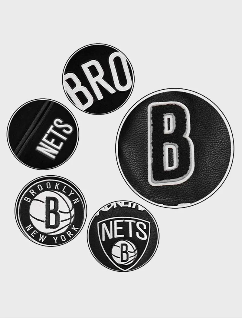 Starter Brooklyn Nets The Captain II Varsity Jacket