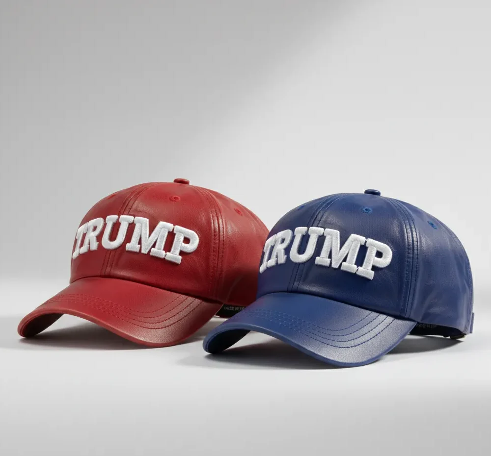 LEATHER CAP DONALD TRUMP
