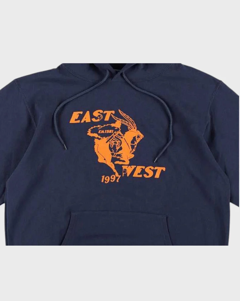 American Princess Mononoke Hoodie - Navy
