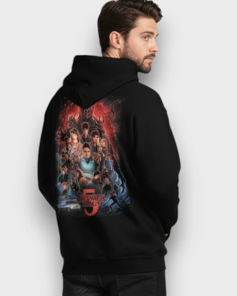 Stranger Things Hoodie Season 5 - men