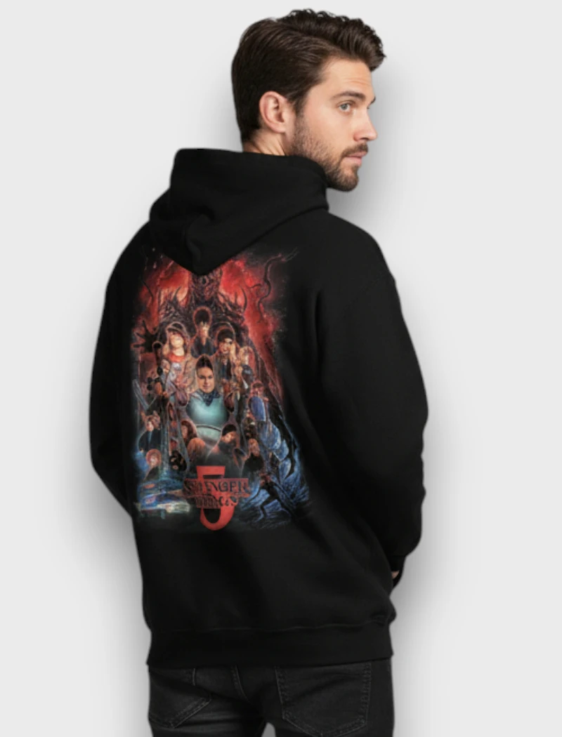 Stranger Things Hoodie Season 5 - men