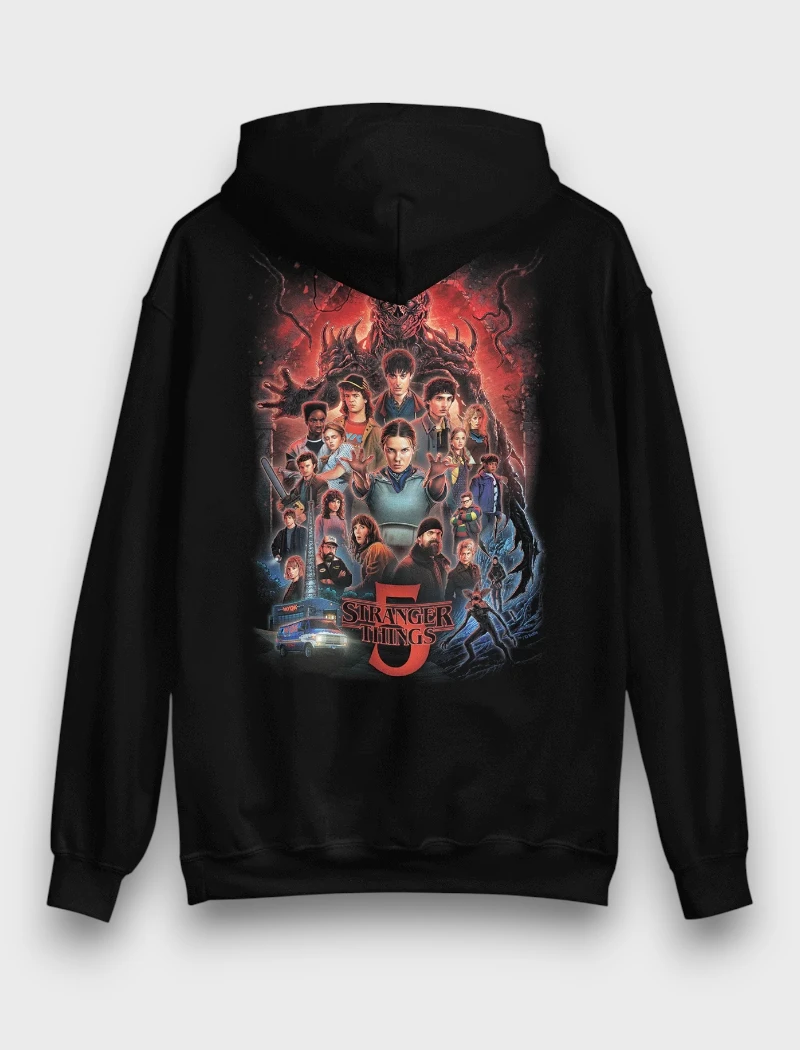 Stranger Things Hoodie Season 5 - men