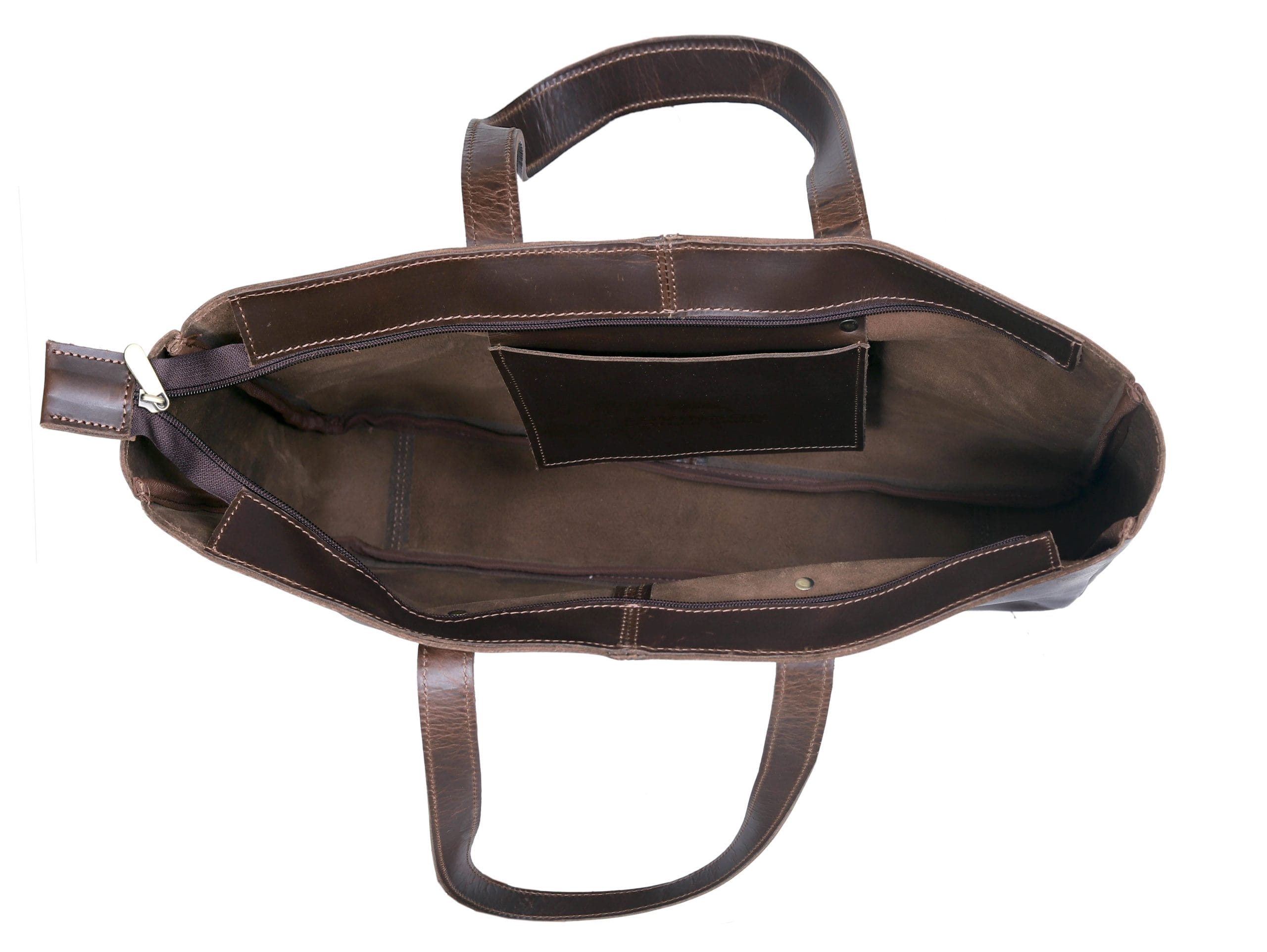 Verona Premium Leather Tote Bag - Image 4